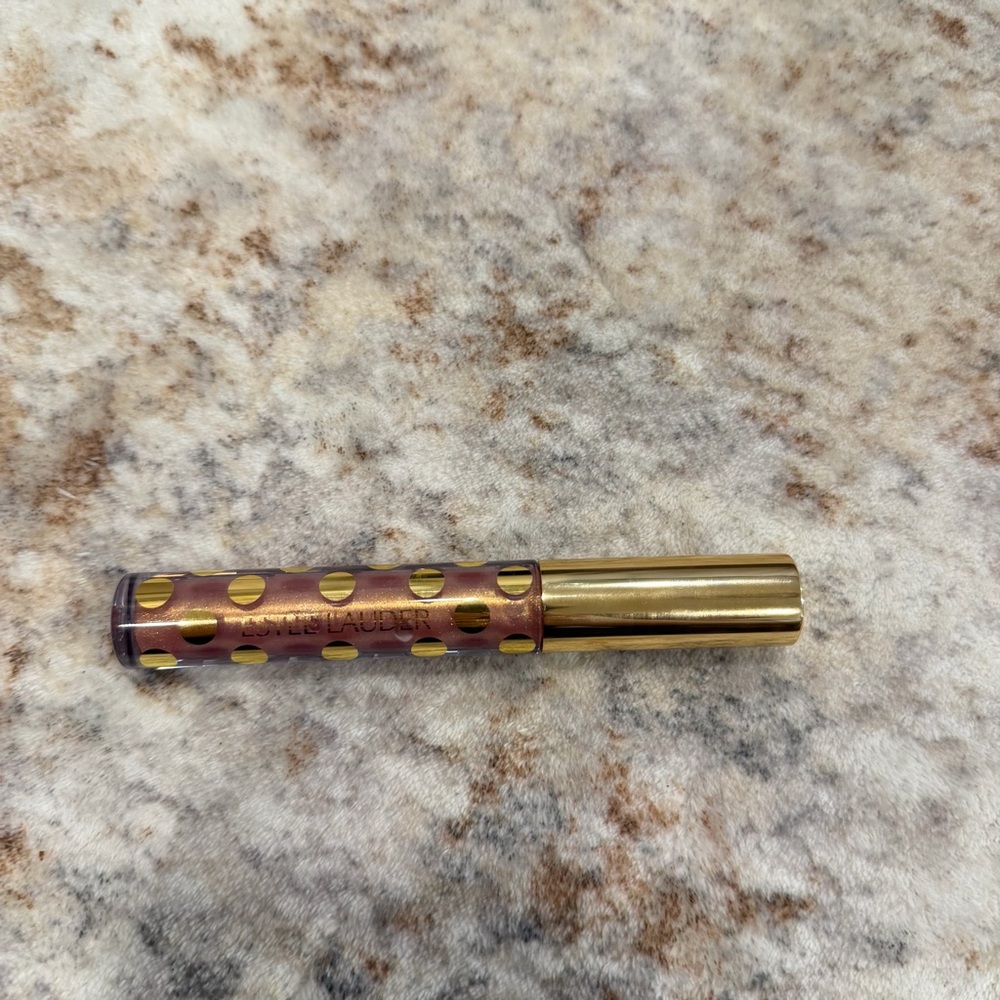 Estée Lauder Limited Edition “ Dazzle Me “  Gold & Purple / Brown Lip Gloss